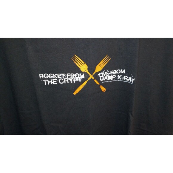 Vintage ROCKET FROM THE CRYPT T- Shirt 2002 Mens Large New Old Stock Rock Tee - Picture 3 of 3